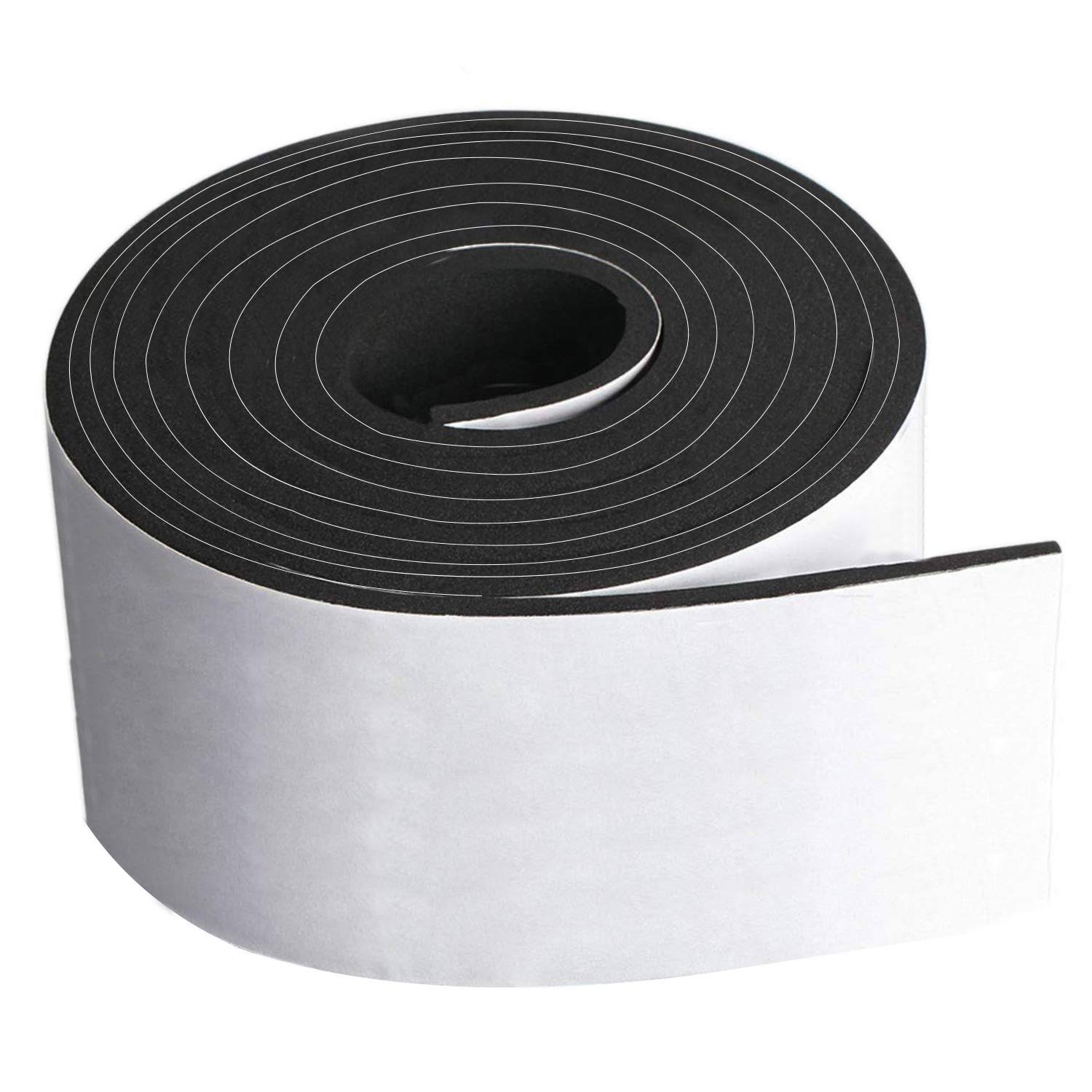 Neoprene Foam Strip Roll by Dualplex, 4