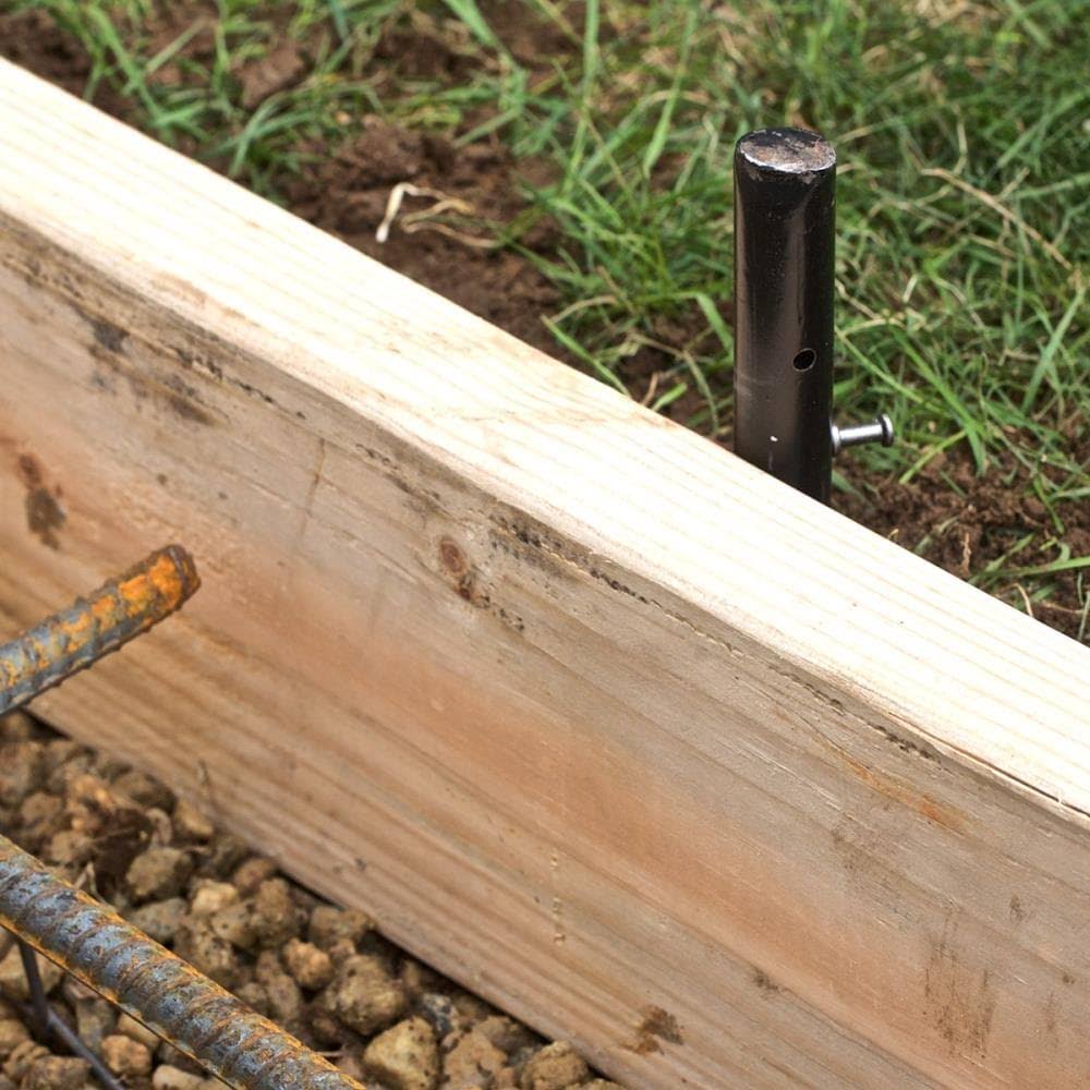 PROWORX 0.75-in x 18-in #6 Steel Rebar Pins in Black | 831954