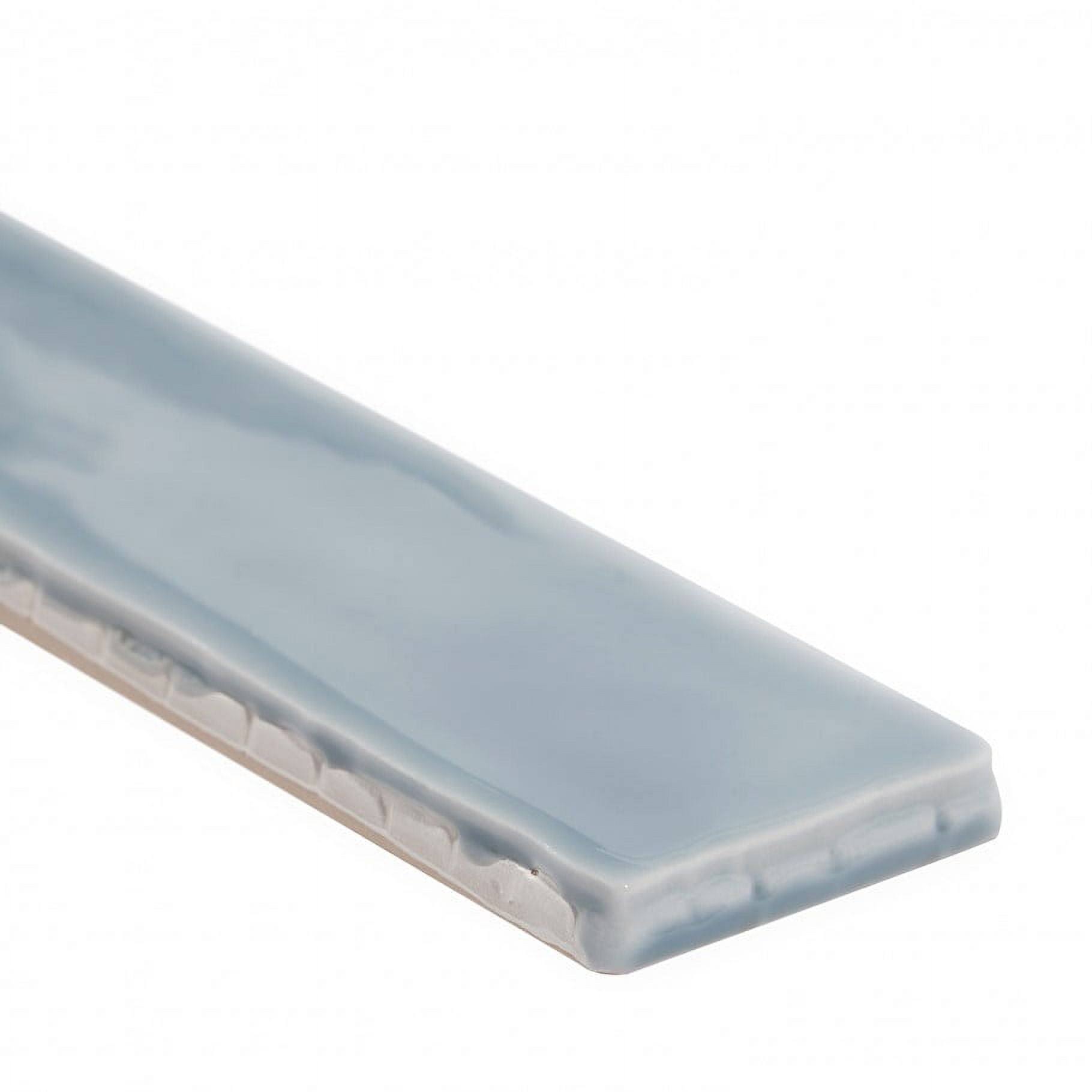 Ivy Hill Tile Nantucket Blue 2 in. x 20 in. Polished Ceramic Wall Tile (5.38 Sq. ft./Case)