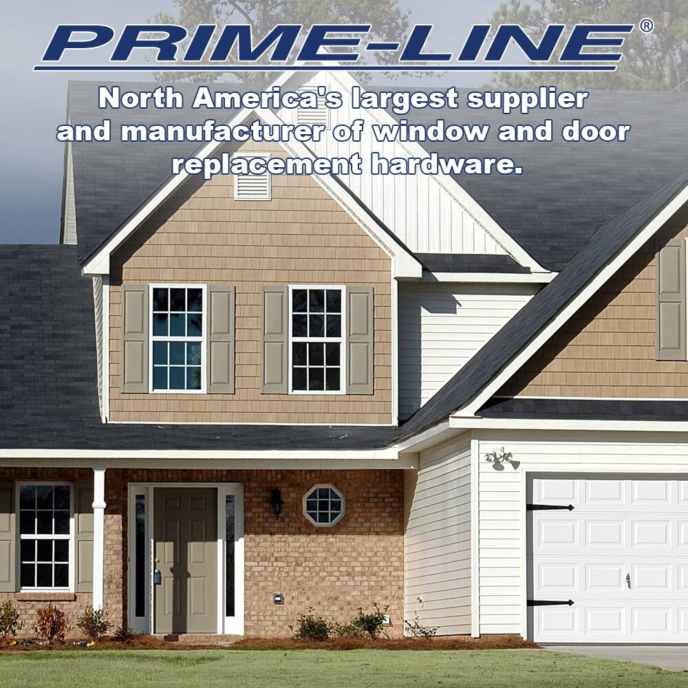 Prime Line K 5007 Screen & Storm Door Push Button Latch Set Black