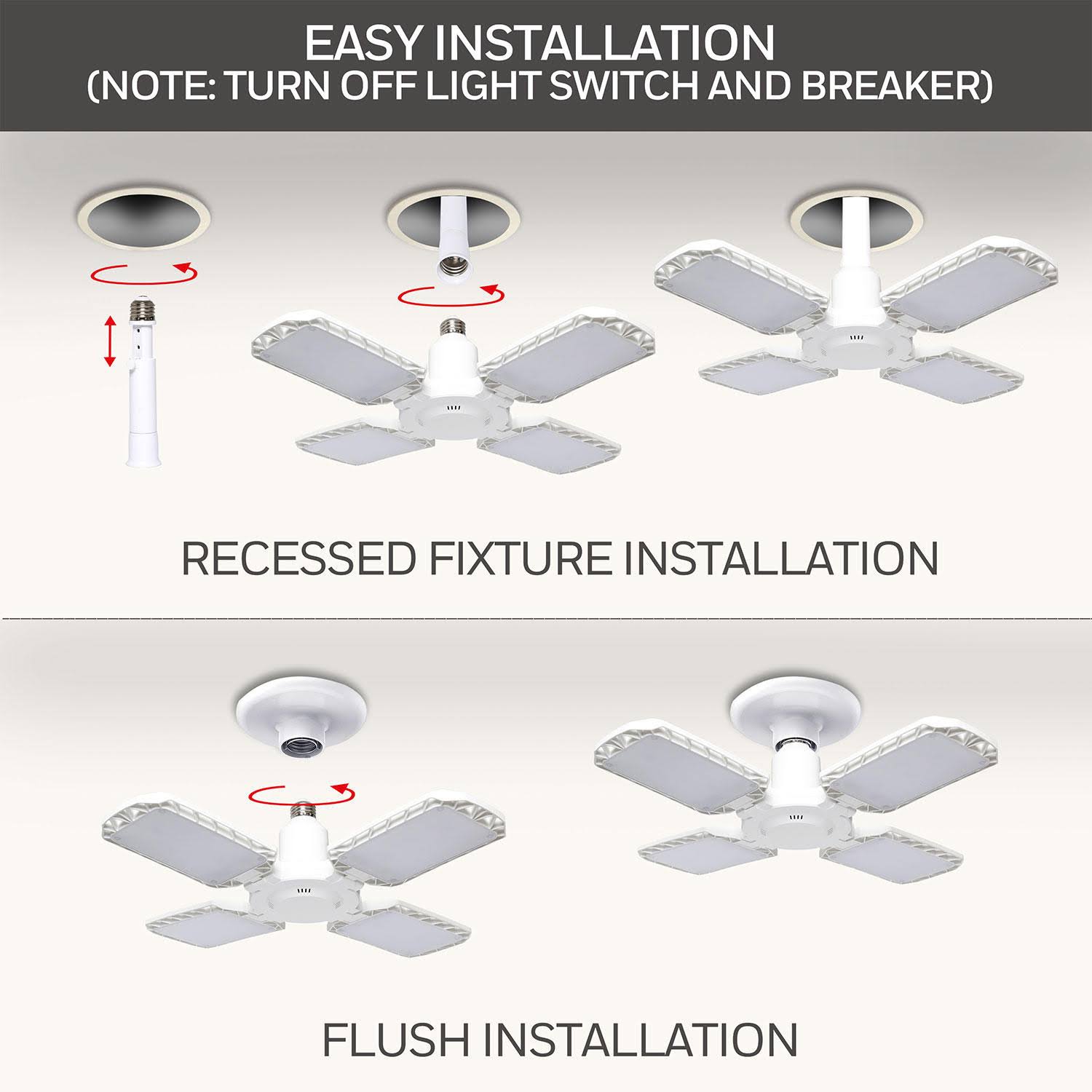 Honeywell LED 8000 Lumen Utility Light