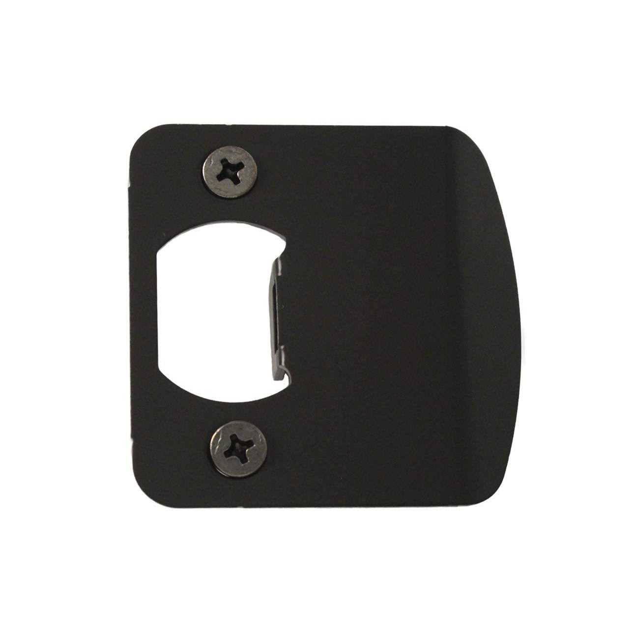 Kwikset 83536 Extended Lip Strike Plate- Bronze