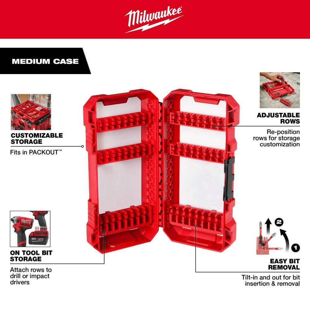 Milwaukee 48-32-4010 Shockwave Impact Duty Driver Bit Set