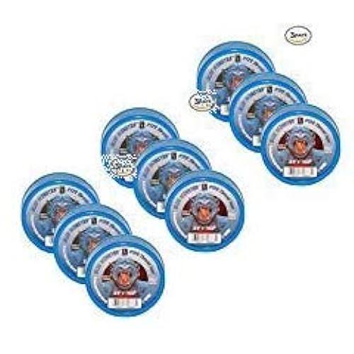 Milrose 70886 Blue Monster 3/4 inch x 1429 inch MDPE Blue Teflon Tape (9 Pack)