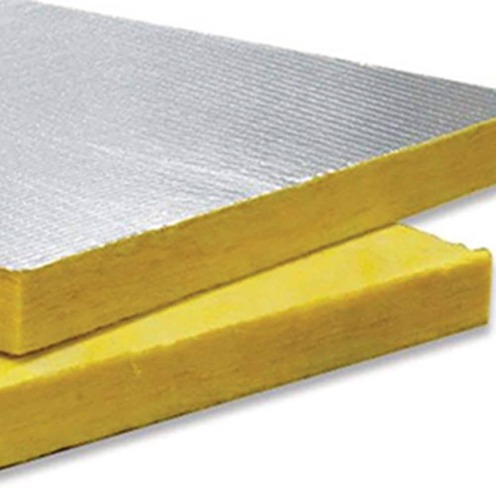 Owens Corning R-8.7, 2-in x 2-ft x 4-ft 703 Series Faced Fiberglass Board Insulation Sound Barrier | 368423