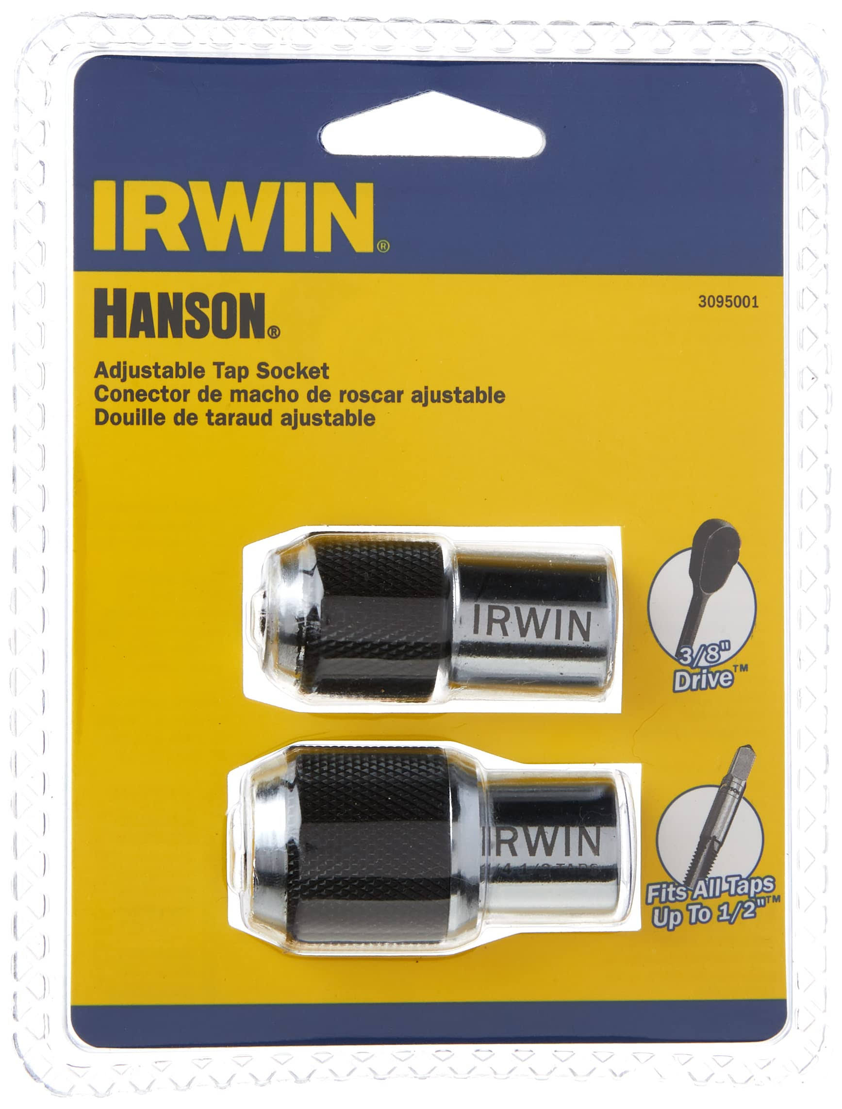 Irwin 3095001- 2 Piece Adjustable Tap Socket