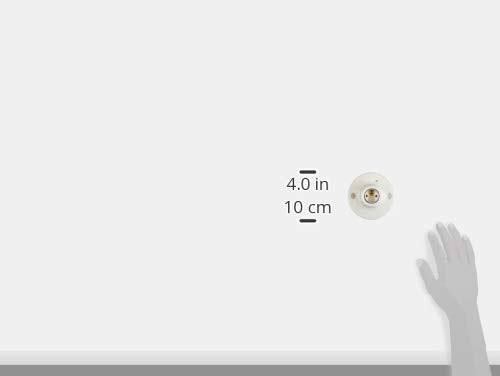 Leviton 9874 Porcelain Outlet Box Mount Incandescent Ceiling Lampholder Keyless White