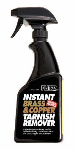 Flitz Instant Brass & Copper Tarnish Remover- 16. oz Spray