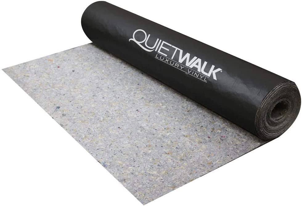 QuietWalk 200 Sq. ft. x 66 ft. x 3 ft. x 1.4mm Acoustical and Vapor Barrier Underlayment for All Vinyl Plank Flooring