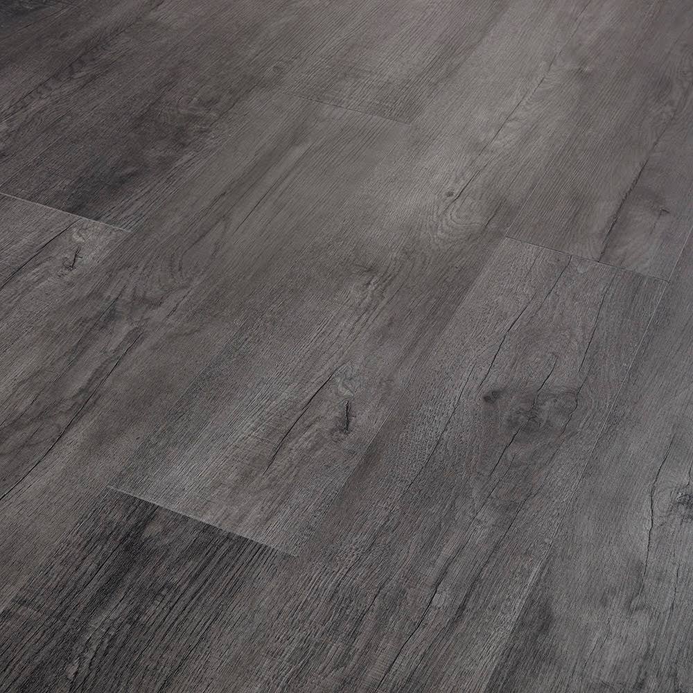 Pergo Duracraft +WetProtect Vintage Steel Oak 20-mil x 7-1/2-in W x 47-in L Waterproof Interlocking Luxury Vinyl Plank Flooring