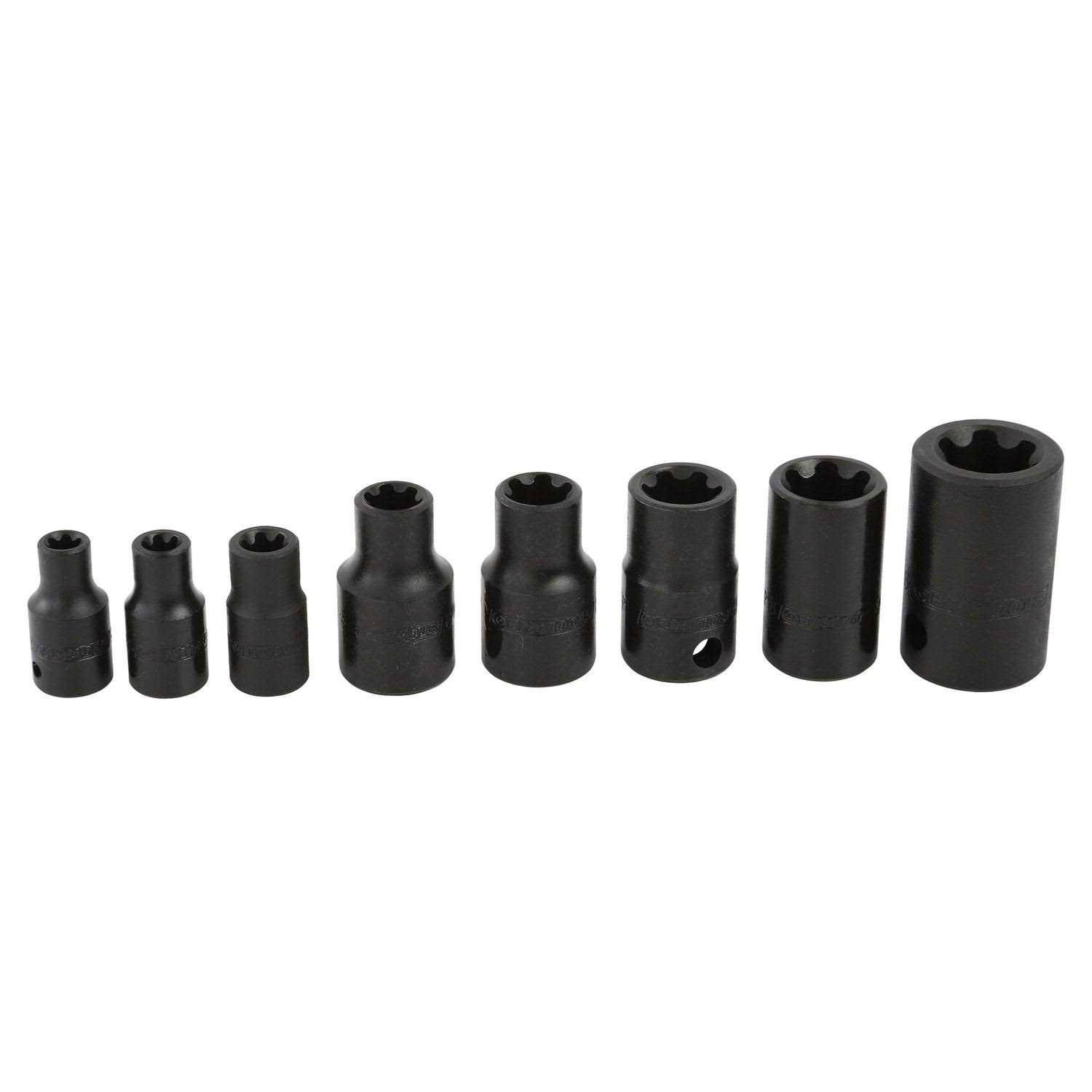 OEM Tools 25455 8 Piece External Impact Star Plus Socket Set