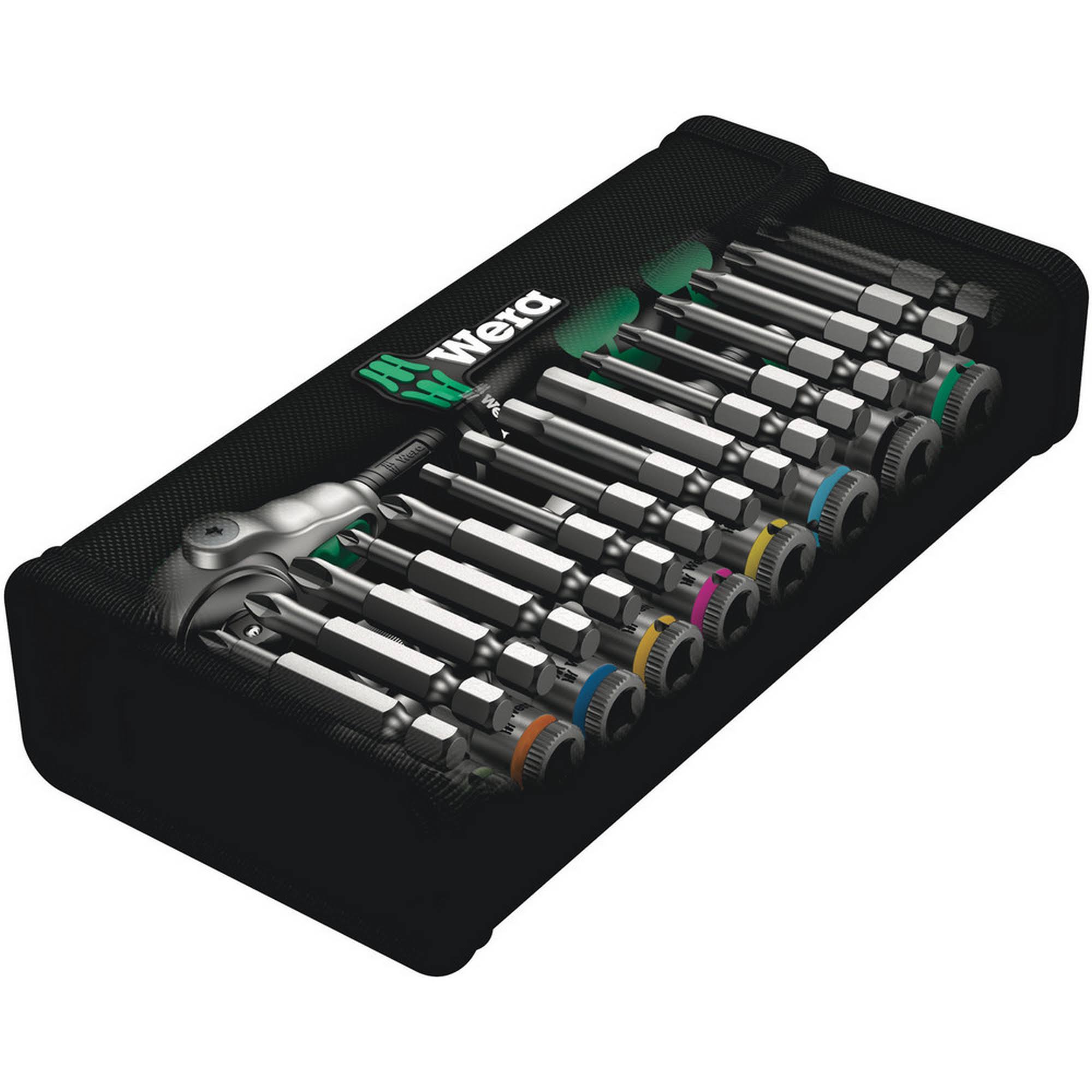 Wera 8100 SA 6 Zyklop Speed Ratchet Set- 1/4