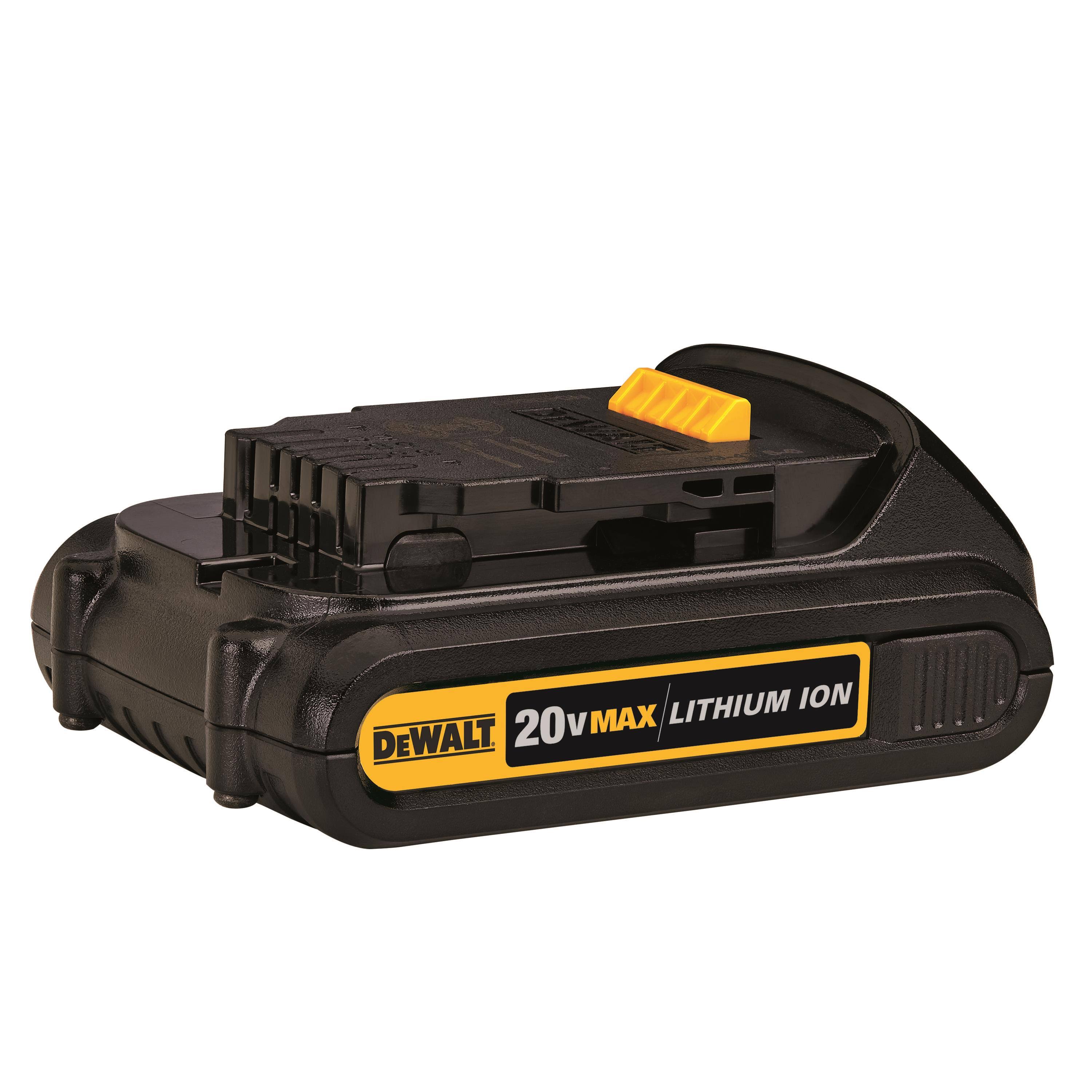 DEWALT DCB201 1.5-Ah Lithium-Ion Compact Battery, 20 V