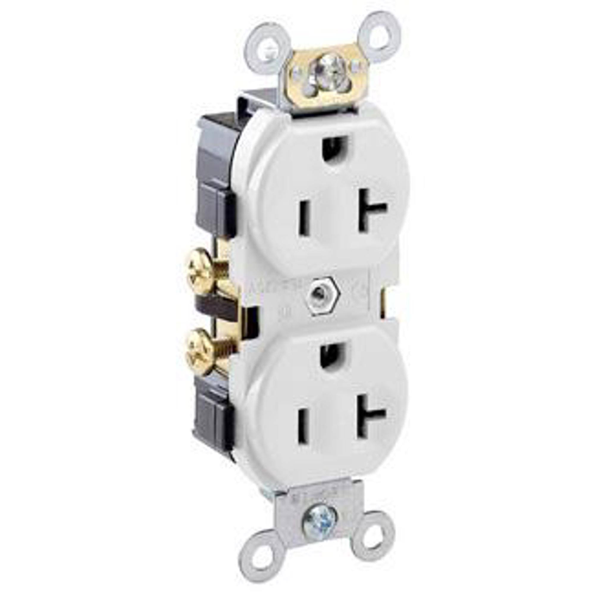 Leviton CR20-W Duplex Receptacle