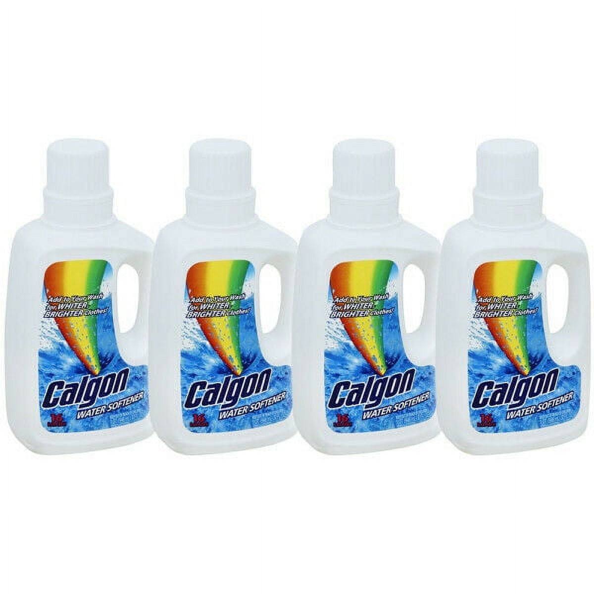 Calgon Water Softener, Laundry Detergent Booster 32 oz (Pack of 4)