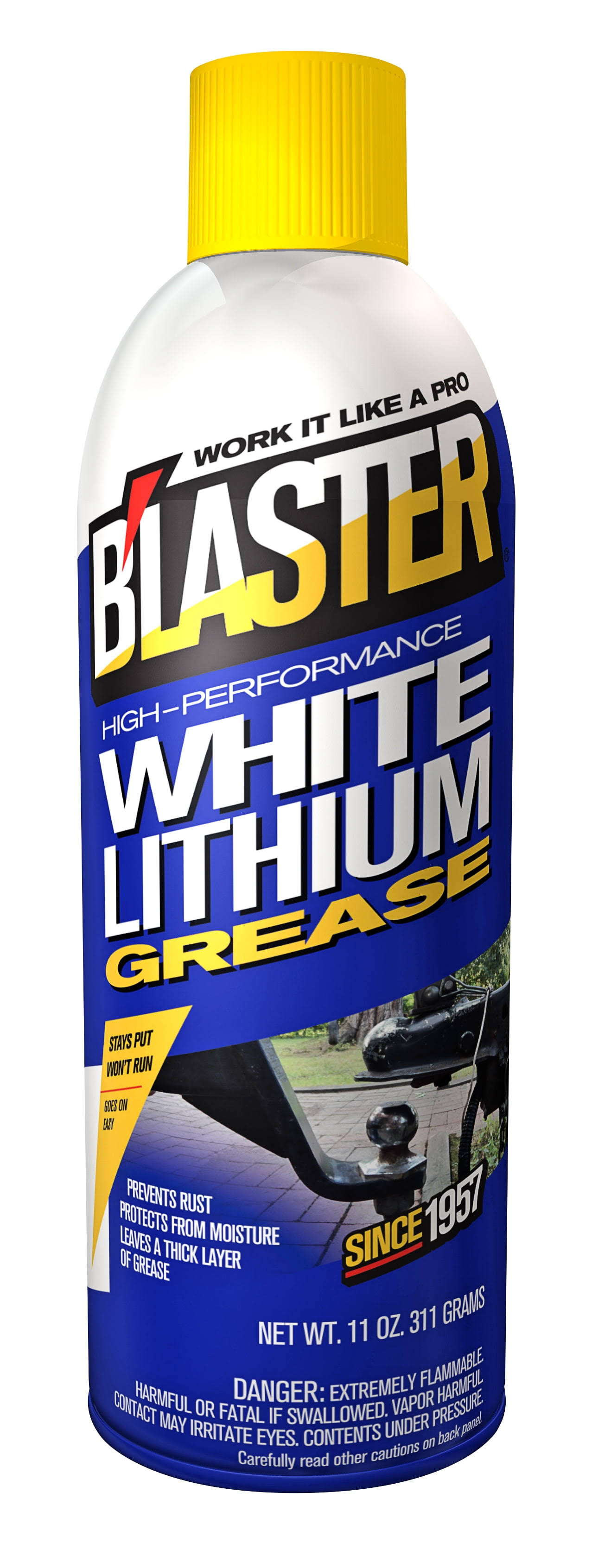 Blaster 16-lg Grease White Lithium 11 oz