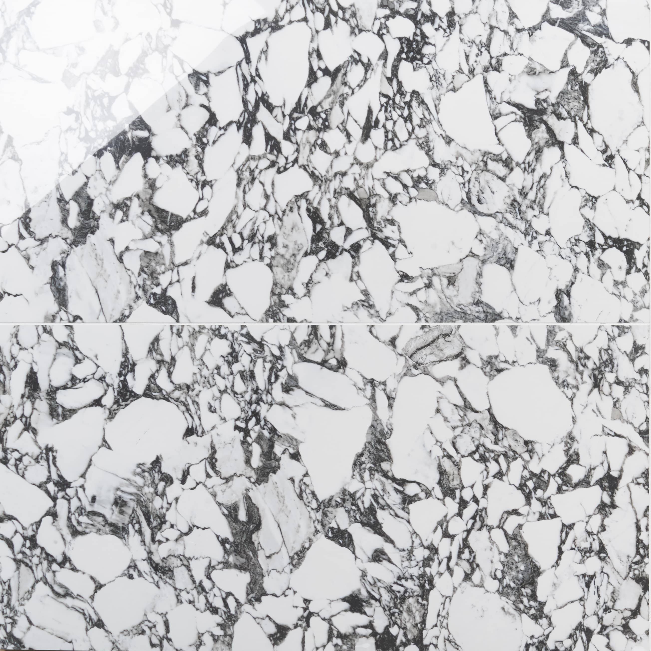 Ivy Hill Tile Magnus Pebble 23.62 in. x 47.24 in. Polished Porcelain Marble Look Floor and Wall Tile (15.49 Sq. ft./Case)