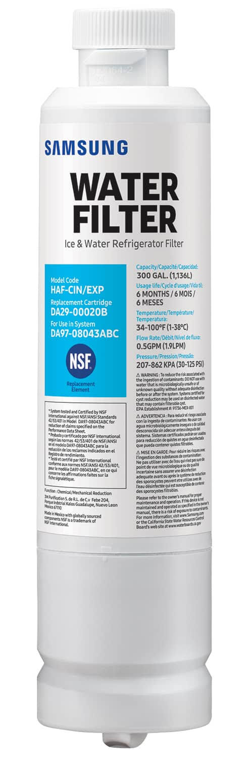 Samsung Haf-cin/exp DA29-00020B Refrigerator Water Filter