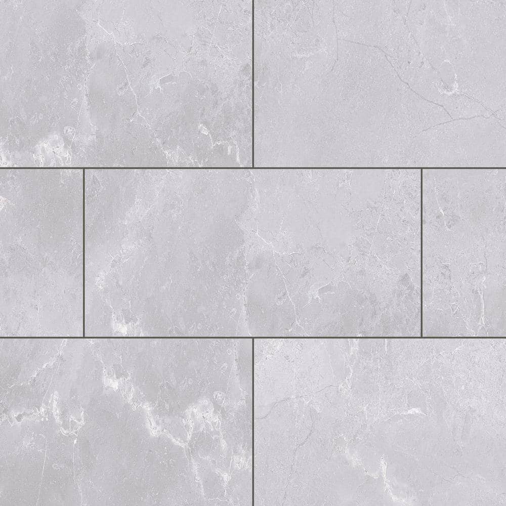 Lifeproof Bexar Marble 12 Mil x 12 in. W x 24 in. L Click Lock Waterproof Vinyl Tile Flooring (23.8 sqft/case)