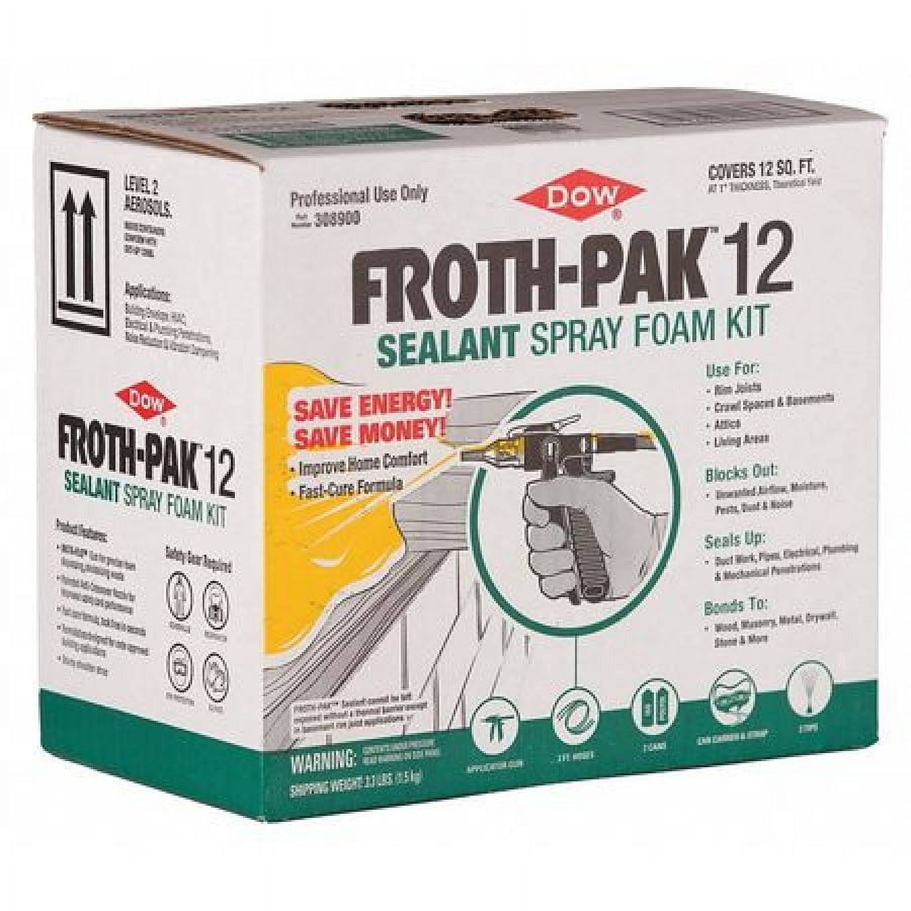 FROTH-PAK 308900 12 Foam Sealant Kit