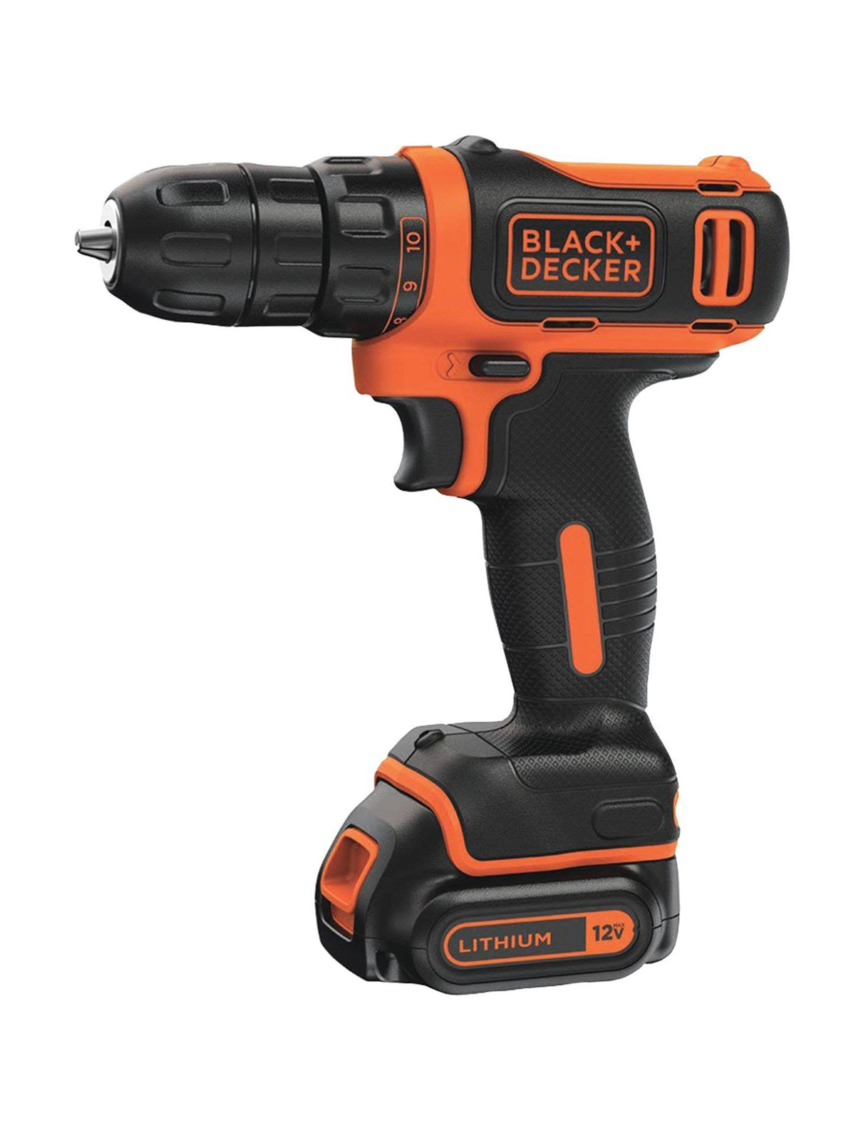 Black & Decker BDCDD12C 12V MAX* Cordless Lithium Drill-Driver