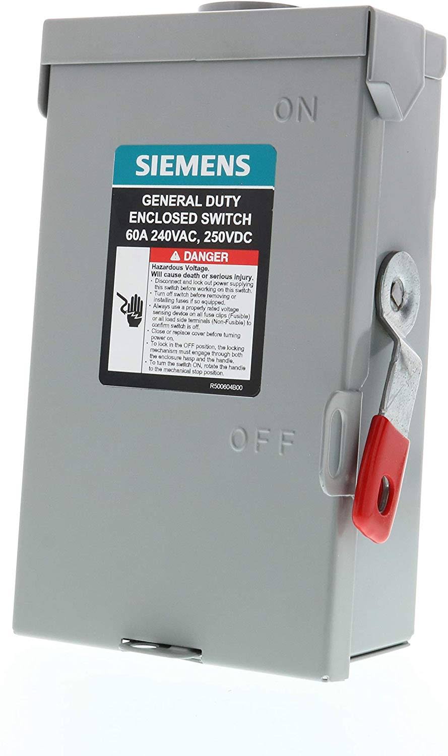 Siemens Gnf322ra Safety Switch, General Duty, 3 Phase