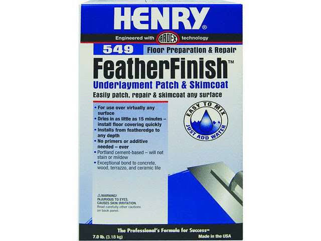Henry Ww 12163 FeatherFinish Underlayment Patch & Skimcoa