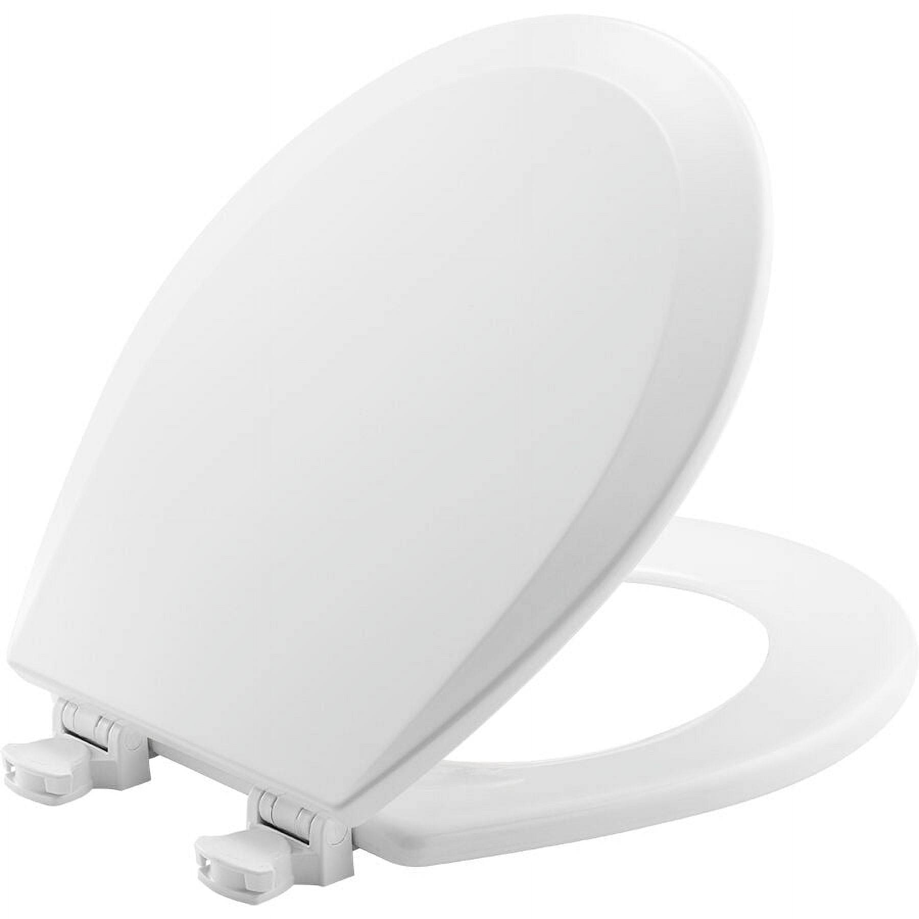 Bemis 500EC 390 Toilet Seat, Round, Cotton White