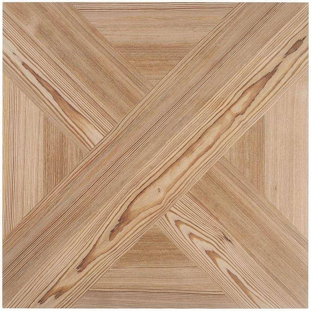 Evergreen Decor Almond 24 in. x 24 in. Matte Porcelain Floor and Wall Tile 3 Pieces 11.62 Sq. ft./ Case Size Box