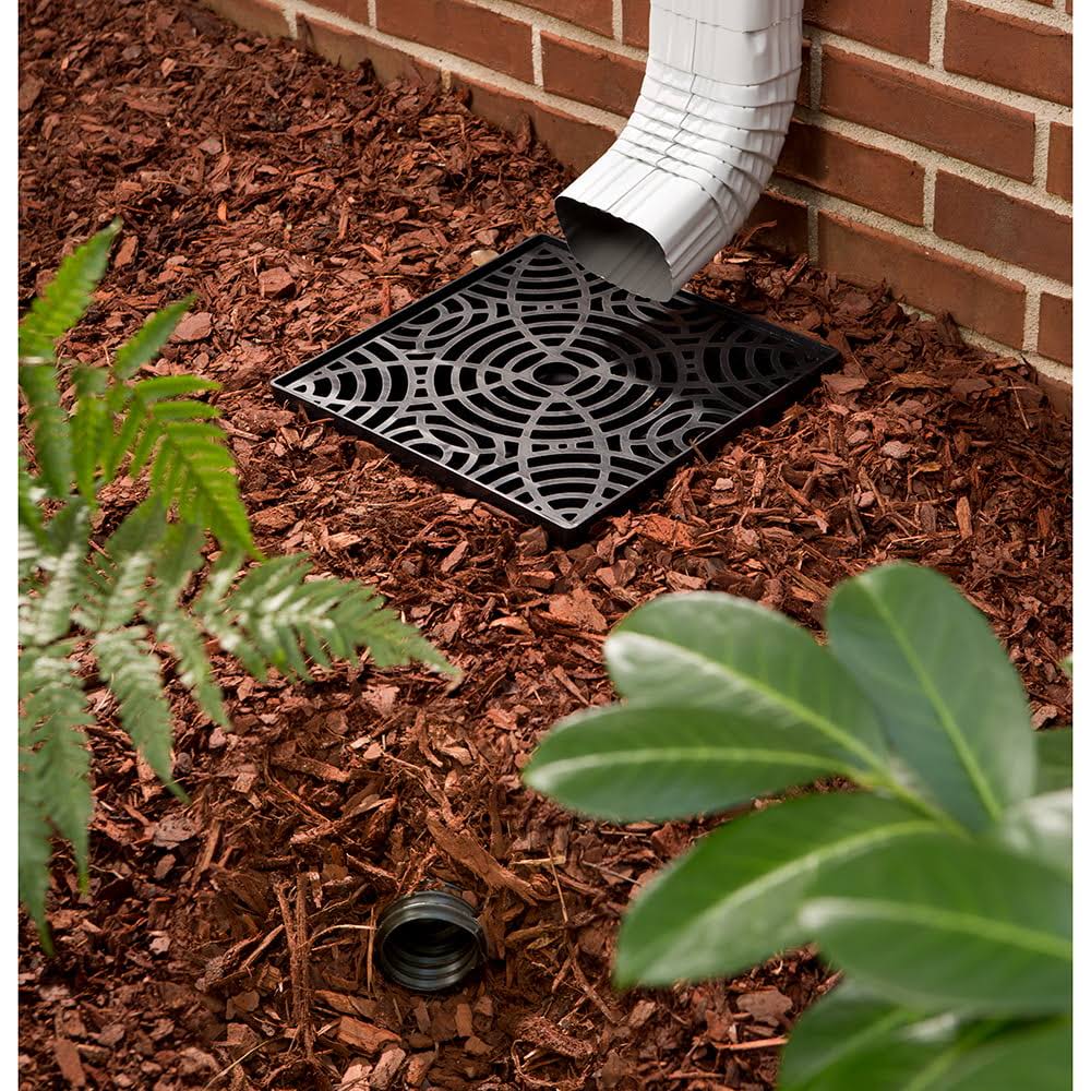 Amerimax Low Profile Catch Basin Black