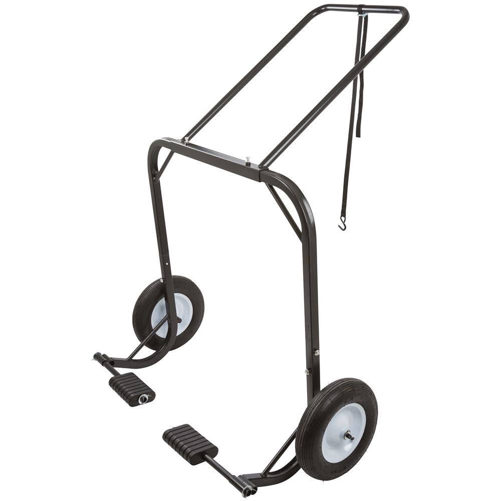 Black Ice SNO-1509 Snowmobile Dolly Cart, Hoist & Lift with Large Pneumatic Wheels