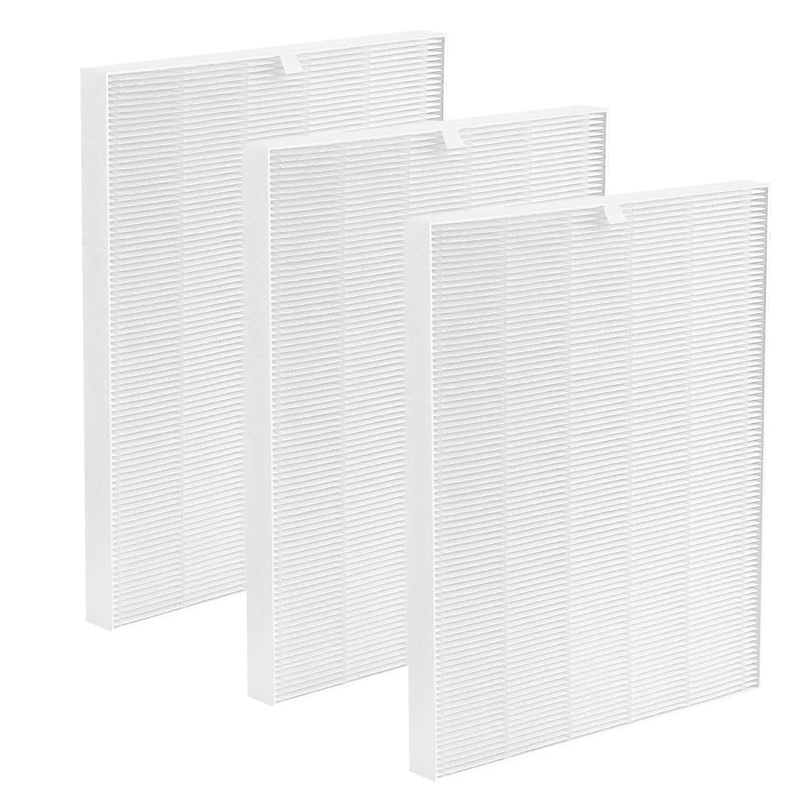 C545 True HEPA Replacement Filter S Compatible with Winix C545 Air Purifier, replaces Winix Filter S 1712-0096-00, H13 Grade True HEPA Filters 3 Pack