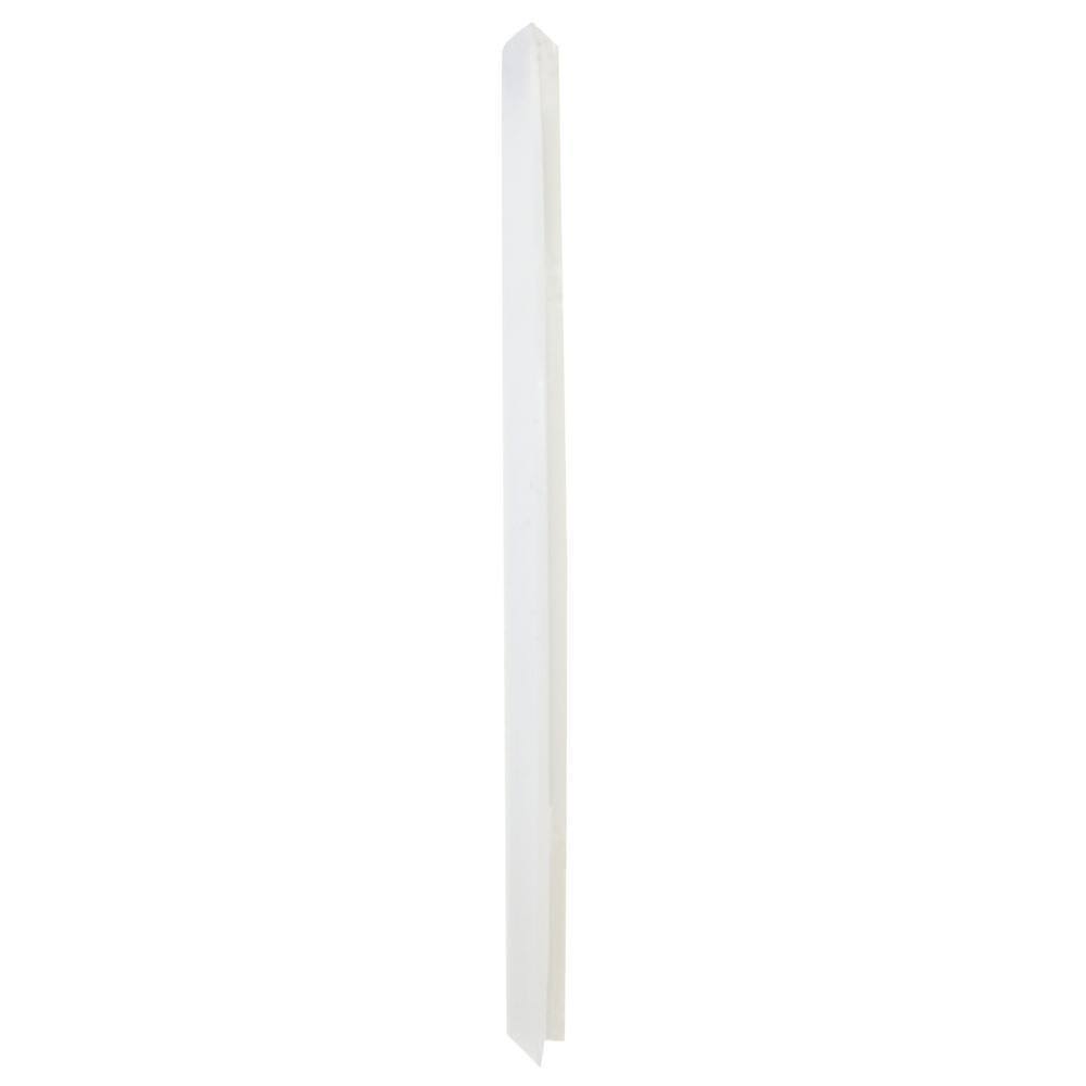 Prime Line U9243 Wall Protector, White, 3-1/4