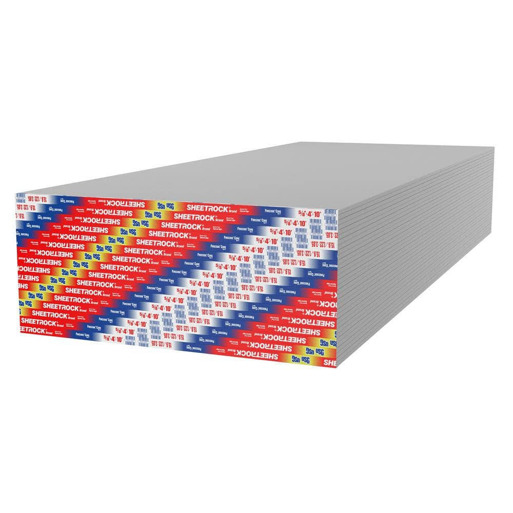 5/8 in. x 4 ft. x 10 ft. Firecode x Drywall