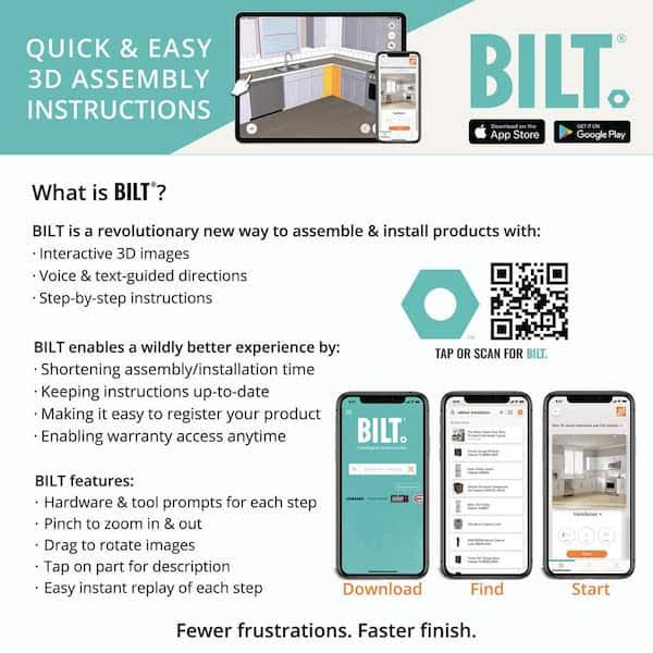 Hampton Bay Shaker 82 in W x 24 in D x 84 in H Ready to Assemble Laundry Kit with Assembled Wall and Pantry Cabinets in Satin White