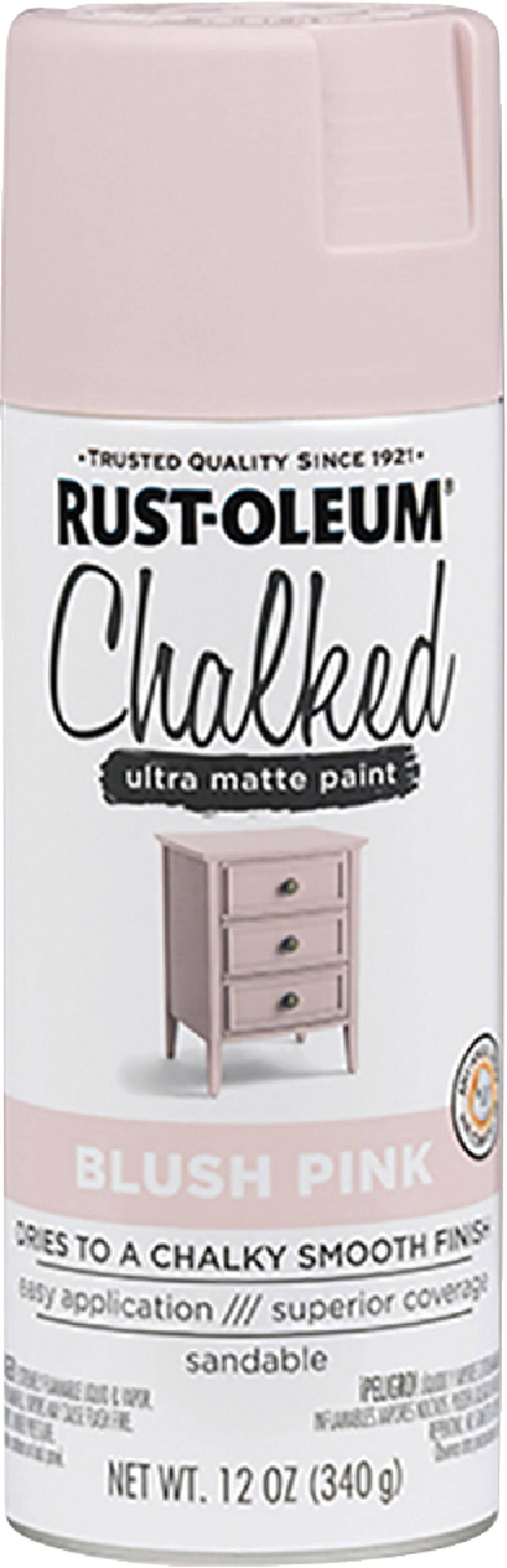 Rust-Oleum 12oz Chalked Ultra Matte Spray Paint Blush Pink