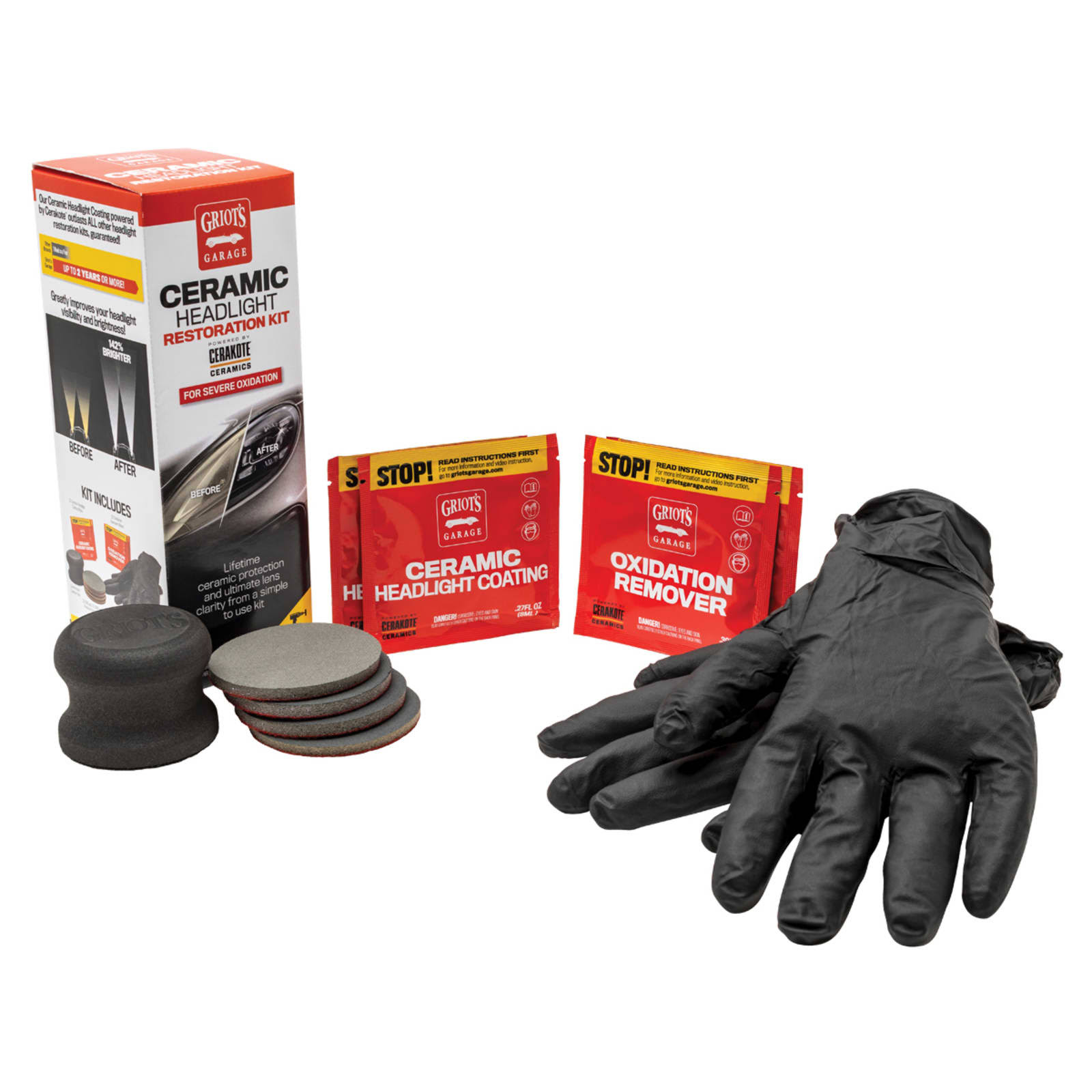 Griot's Garage Ceramic Headlight Restoration Kit- Severe