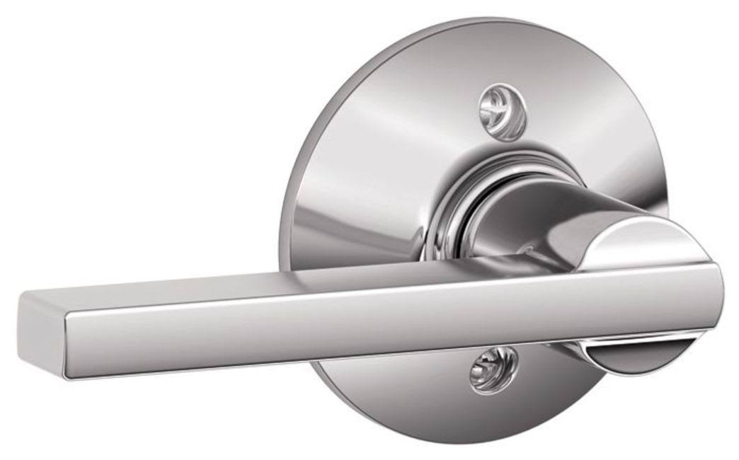 Schlage Latitude Bright Chrome Dummy Door Lever F170-LAT