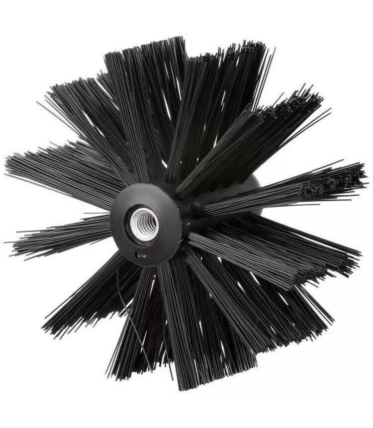 Everbilt 4 inch Dryer Exhaust Vent Cleaning Brush Duct Lint Manual Drill Powered Flexible