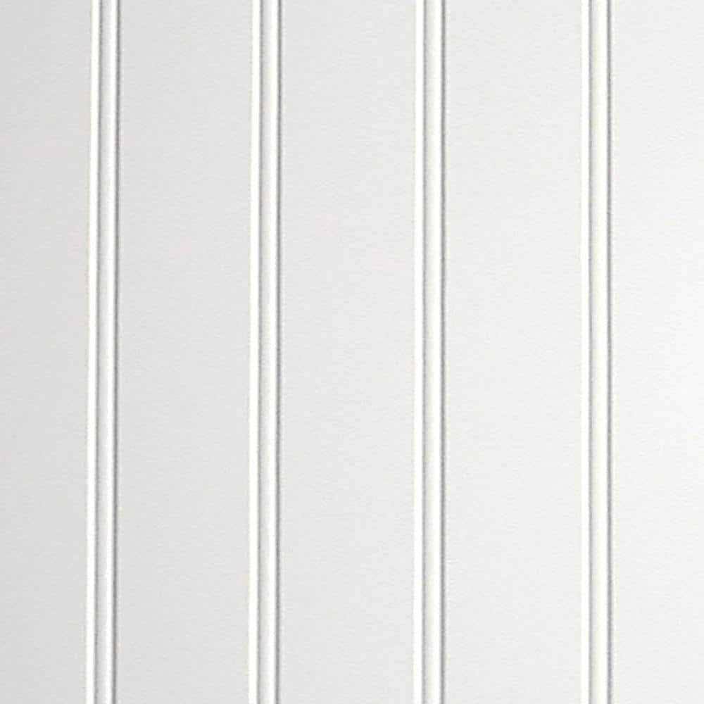 Style Selections Beaded White Hardboard Wall Panel | 139
