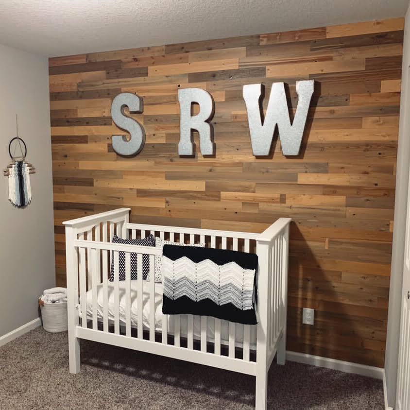 Timberchic 5-in x 1-ft Sandy Beach Fir Reclaimed Wood Wall Plank