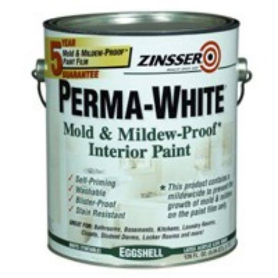 Perma White Mold and Mildew Proof Interior Paint Eggshell