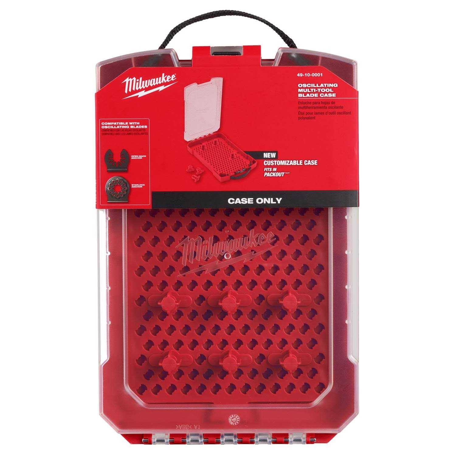 Milwaukee OPEN-LOK Modular Oscillating Blade Case- 49-10-0001
