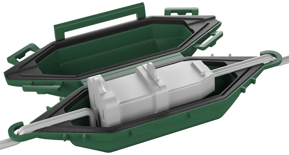 Twist and Seal Mini Holiday and Christmas Light Cord Protection and Plug Cover (5-Pack)