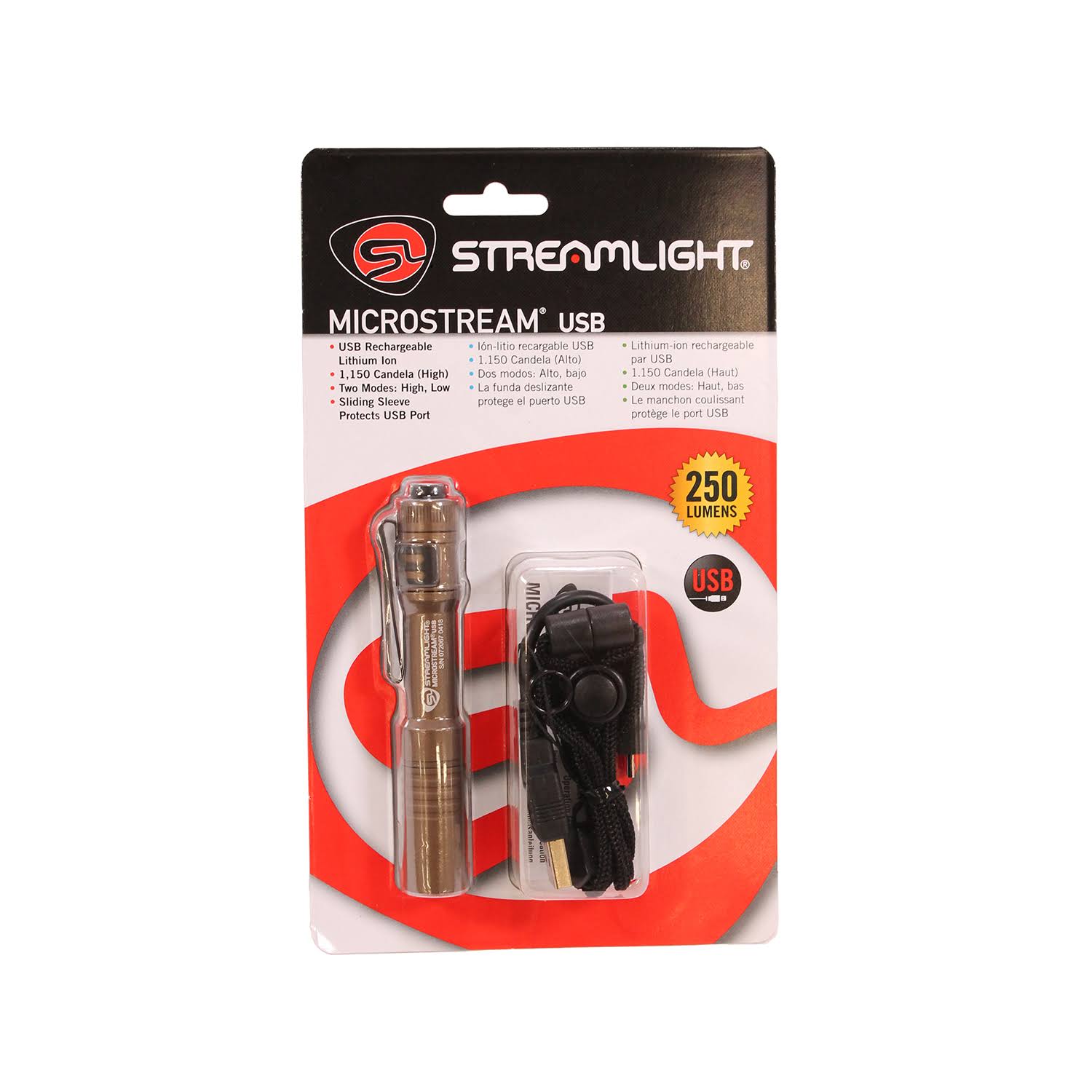 Streamlight Microstream USB Coyote