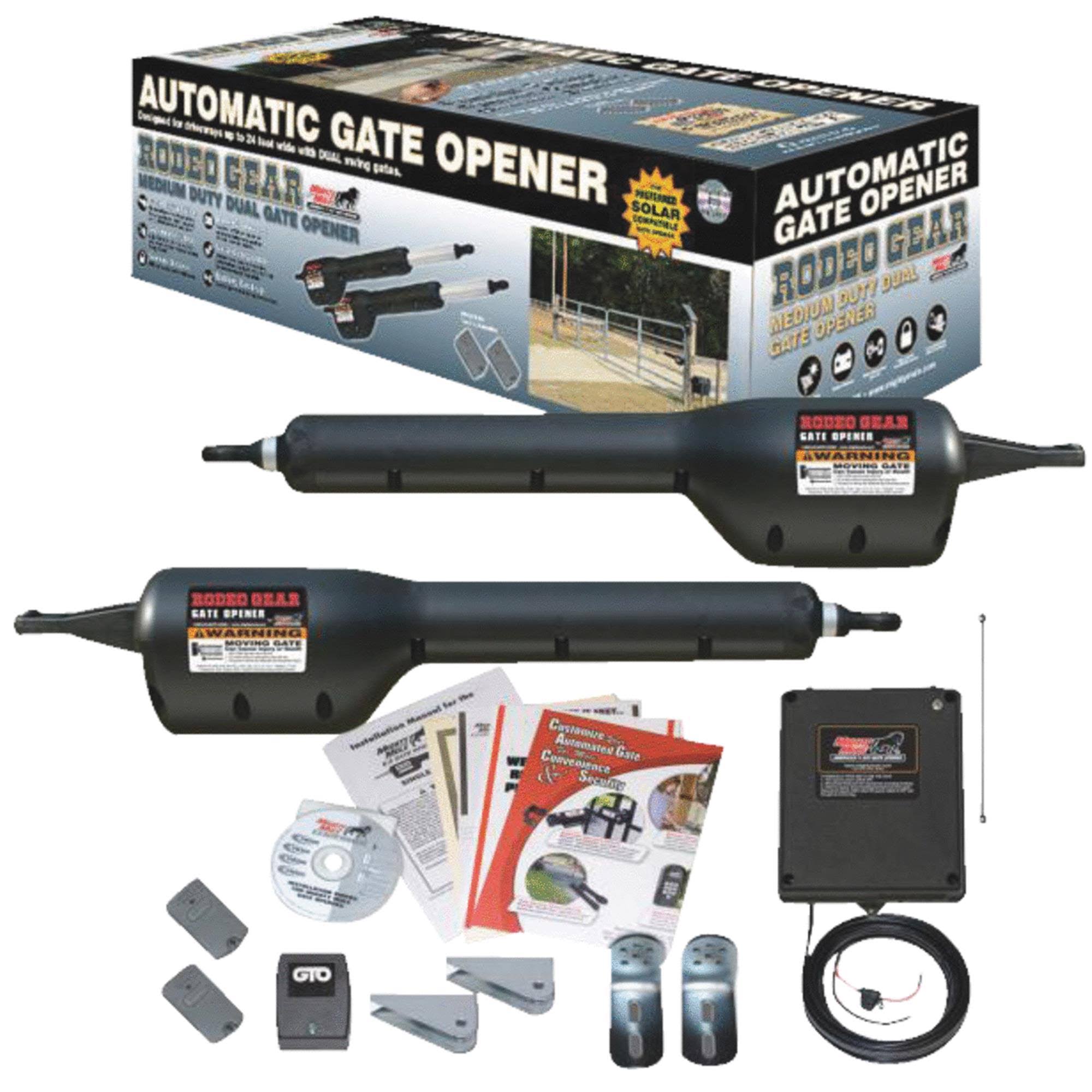 Mighty Mule MM372W Medium Dual Gate Opener