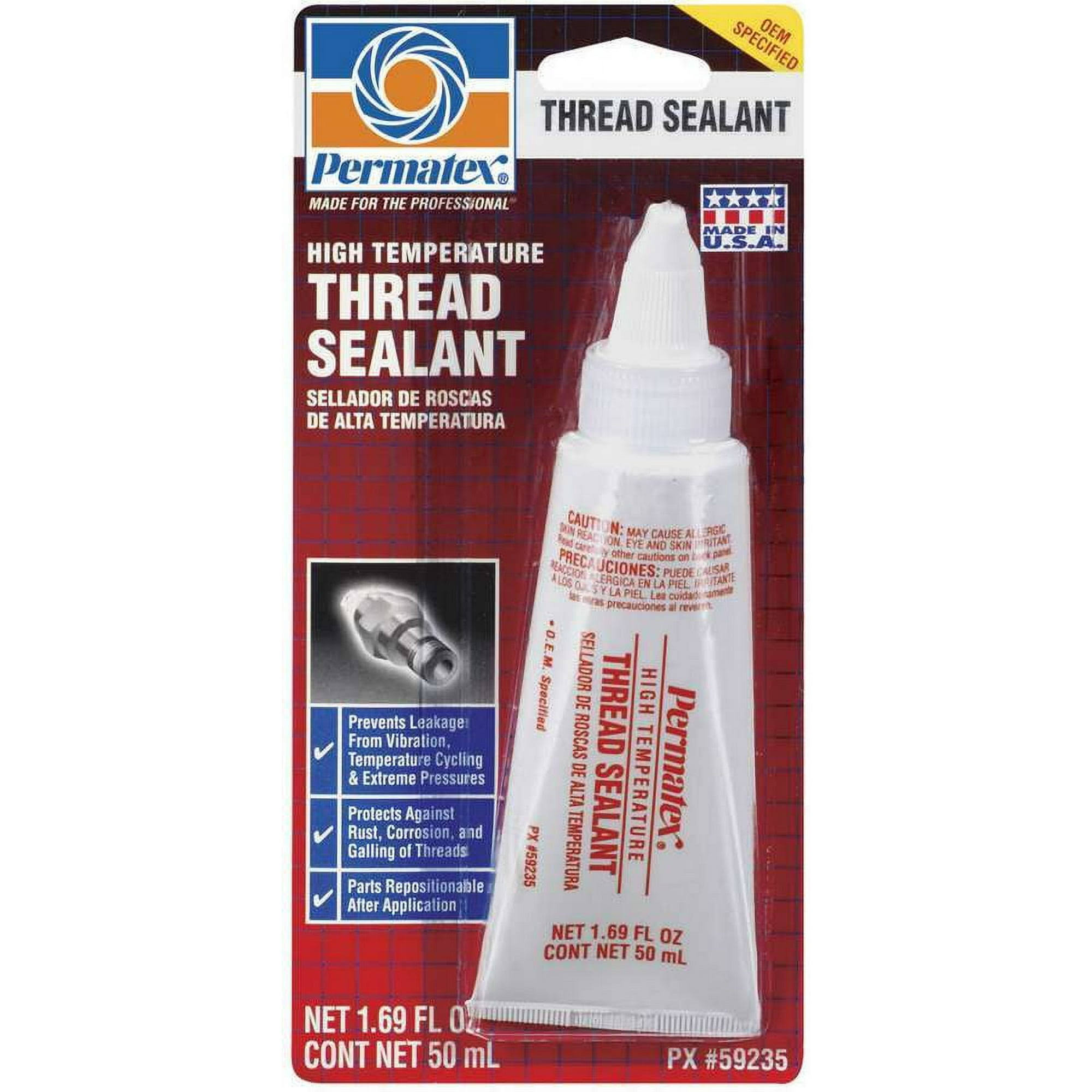 Permatex 59235 High Temperature Thread Sealant 50 ml