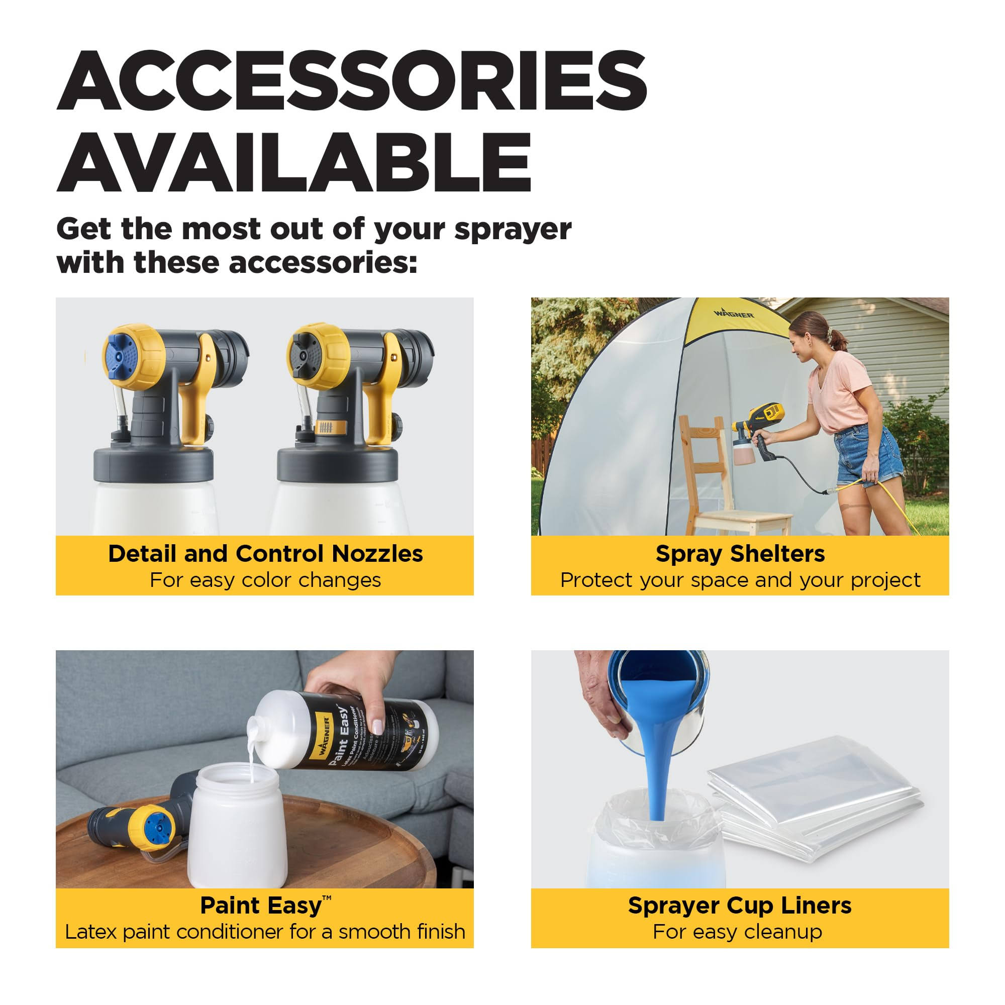 Wagner Control Spray QX2 Paint Sprayer Black 2419326