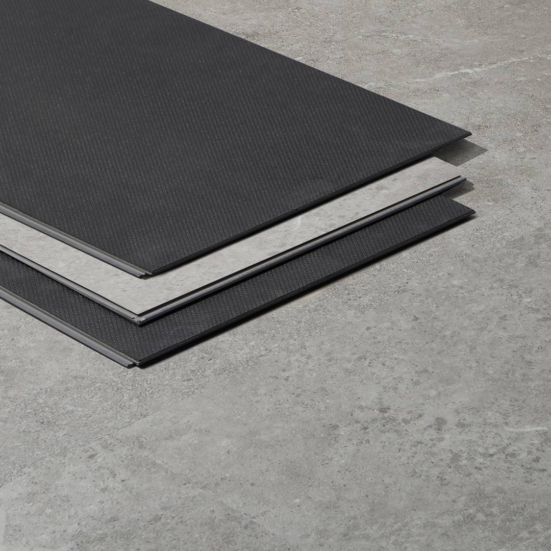 Ivy Hill Tile Cippia Sandstone Light Gray 28mil x 12 in. W x 24 in. L Click Lock Waterproof Luxury Vinyl Plank Flooring (28 sqft/case)