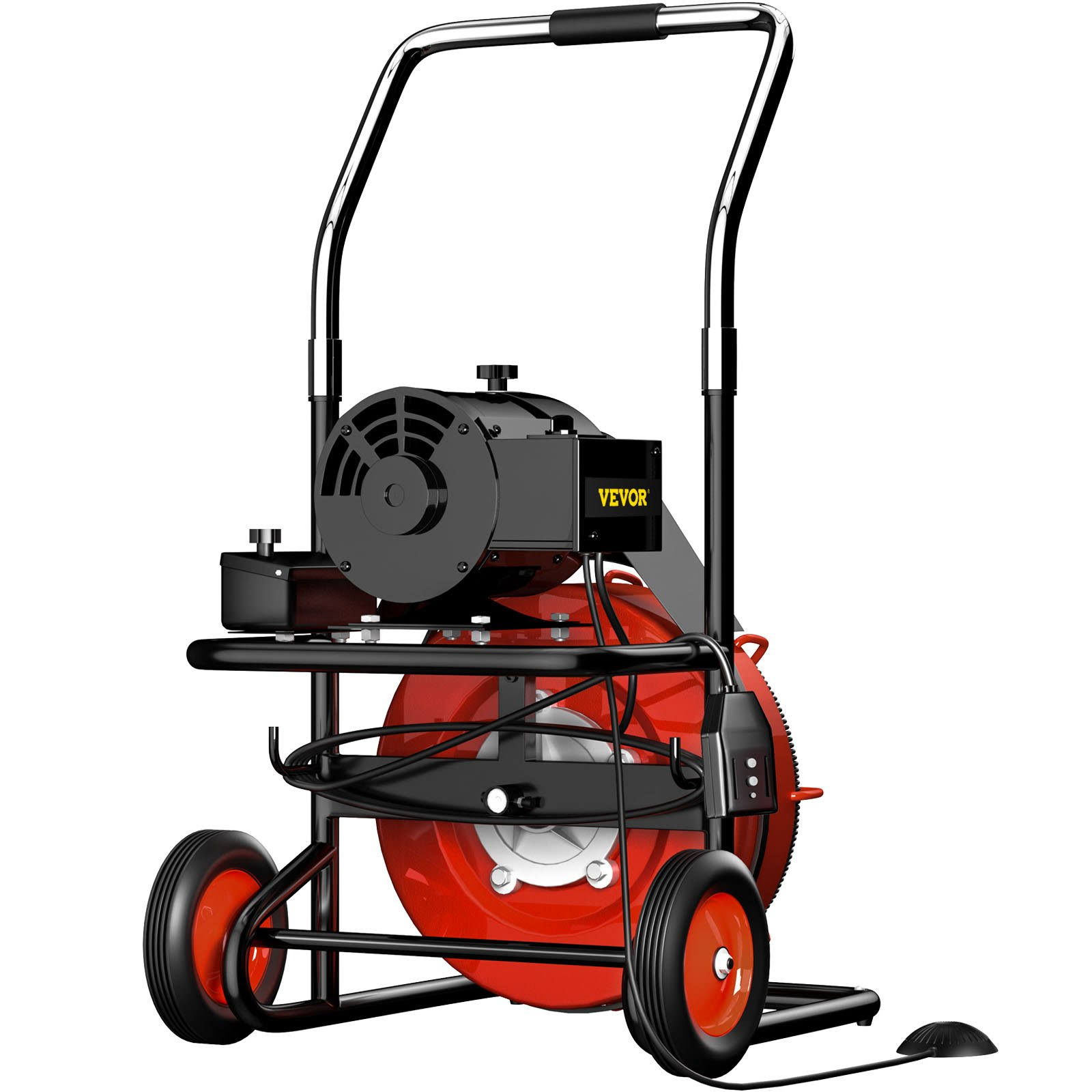 VEVOR Sewer Machine Drain Cleaner 100'x1/2